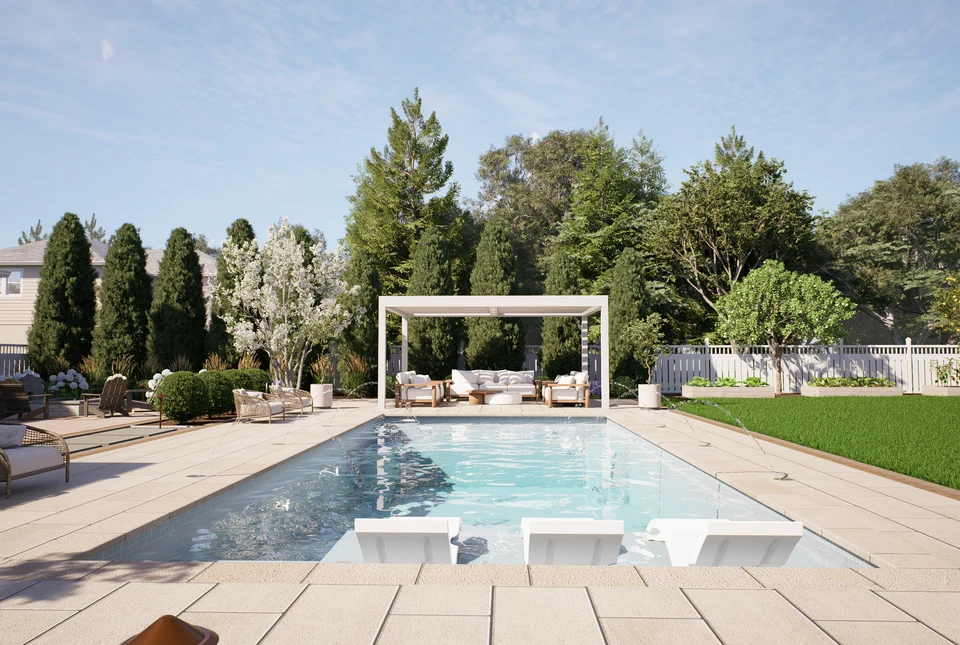 Design visualization: Pool